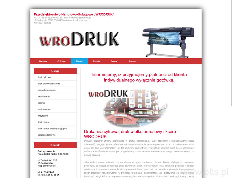Przedsiębiorstwo Handlowo Usługowe WRODRUK