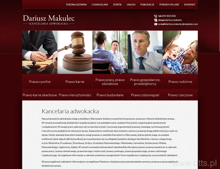 Strona www.makulec.com