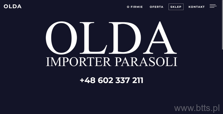 Hurtownia Parasoli Import - Export OLDA