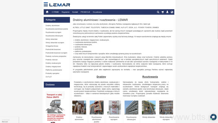 Strona e-lemar.pl
