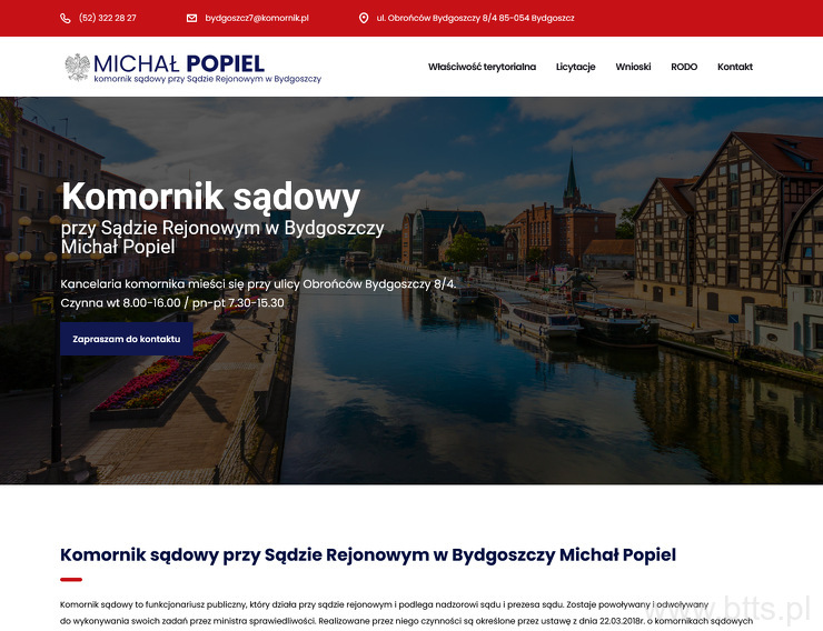 Komornik sądowy Michał Popiel