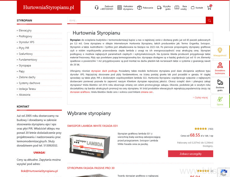 Hurtownia Styropianu PHU LINGO