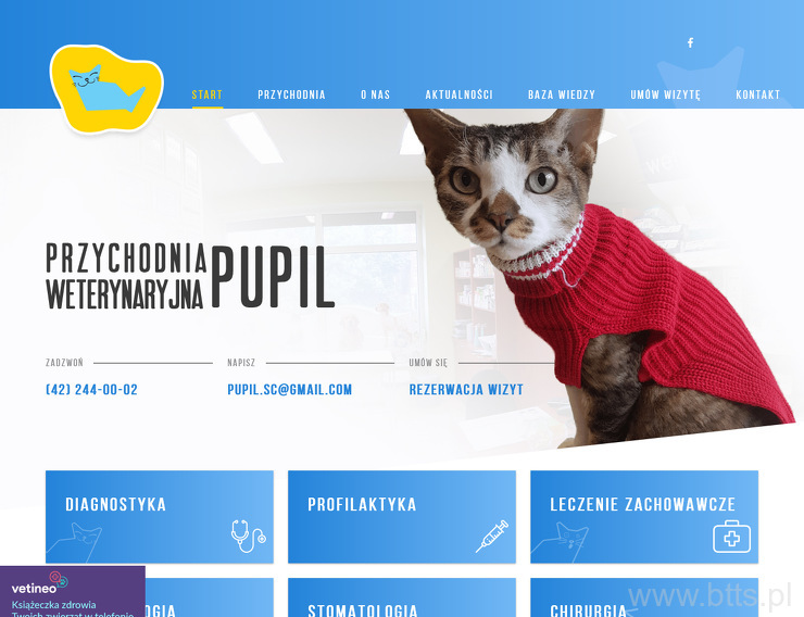 Przychodnia Weterynaryjna Pupil